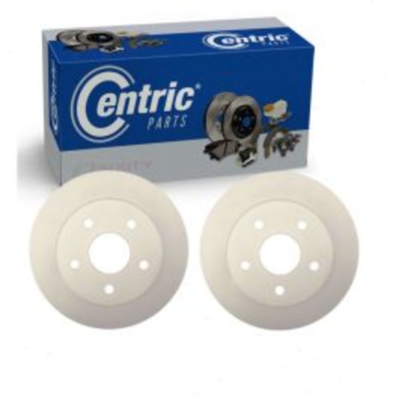 2 pc Centric GCX Front Disc Brake Rotors for 2016 Ram 4000