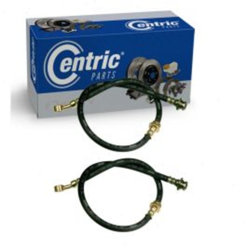2 pc Centric Premium Front Brake Hydraulic Hoses for 2004-2015 Ford F-650