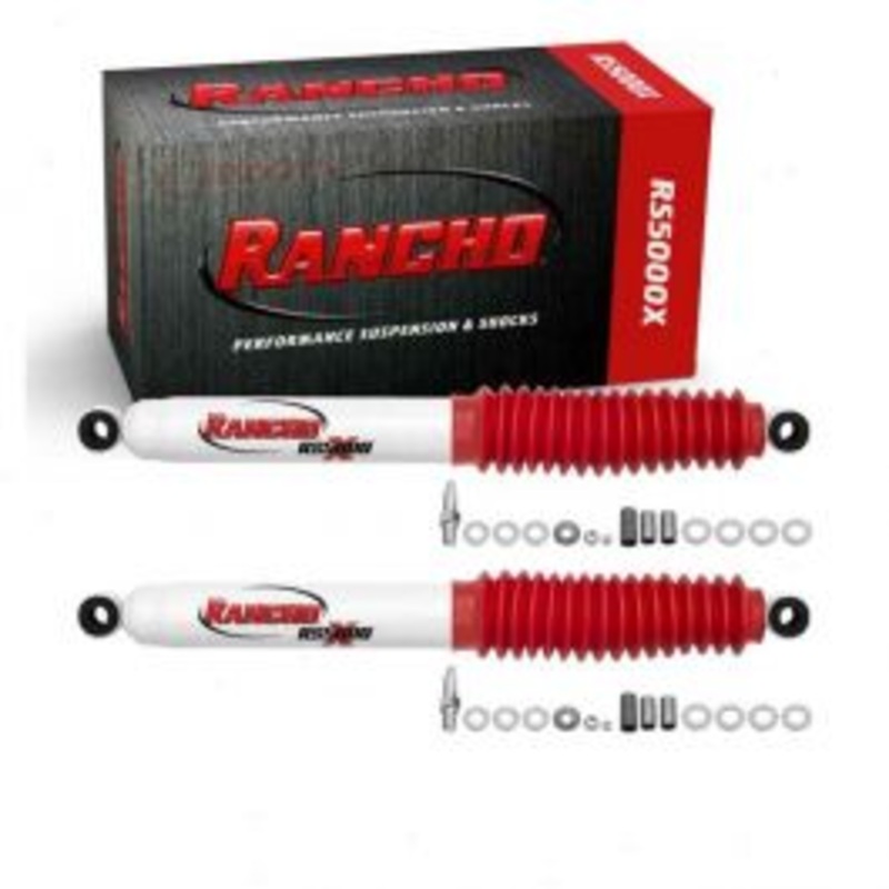 2 pc Rancho RS5000X Rear Shock Absorbers for 1970-1991 GMC Jimmy