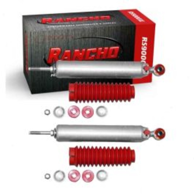 2 pc Rancho RS9000XL Front Shock Absorbers for 2005-2020 Ford F-350 Super Duty 6.7L V8