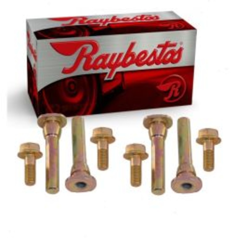 2 pc Raybestos R-Line Front Disc Brake Caliper Bolt Kit for 1998-2014 Nissan Frontier 2.4L L4