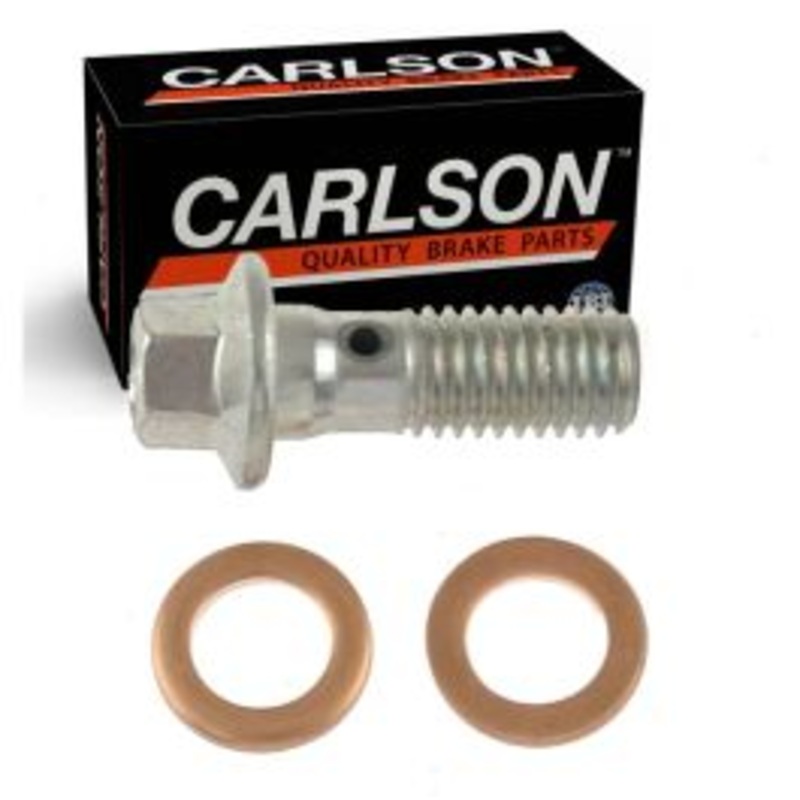 Carlson Front Brake Hydraulic Banjo Bolt for 1984-1987 Ford Tempo