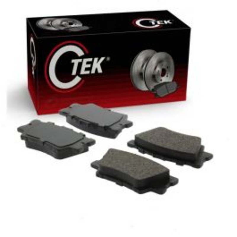Centric CTEK Rear Disc Brake Pad Set for 2008-2018 Toyota Avalon
