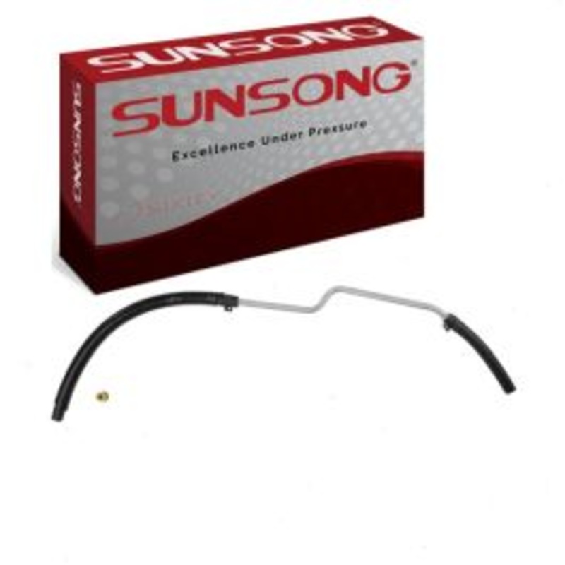 Sunsong Cooler To Reservoir Power Steering Return Line Hose for 1998-2002 Lincoln Navigator