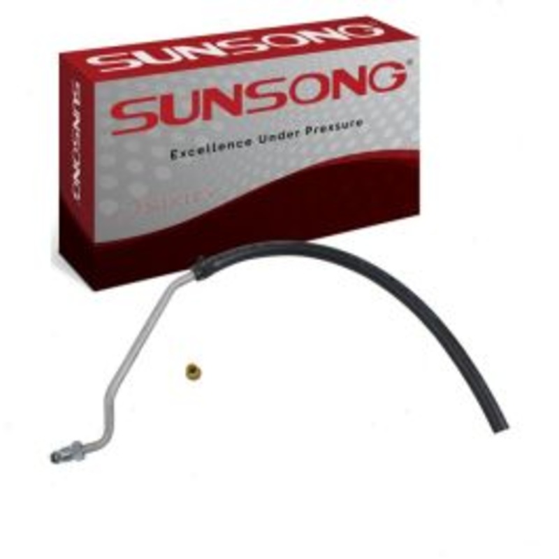 Sunsong Power Steering Return Line Hose for 2003-2006 Jeep Wrangler