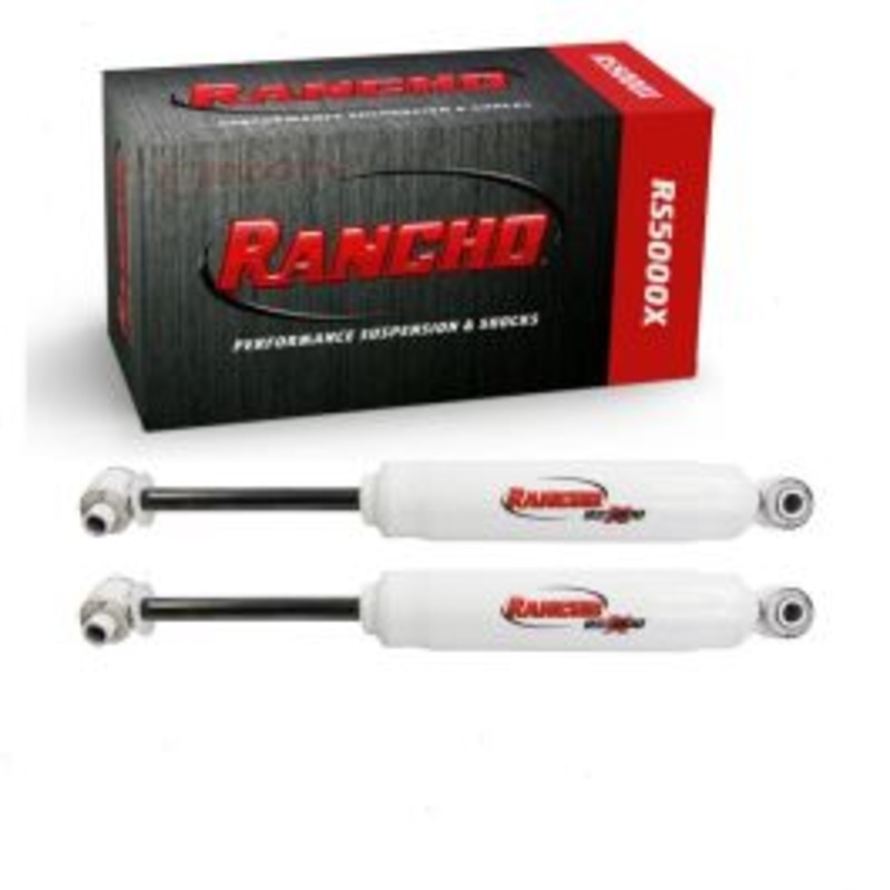 2 pc Rancho RS5000X Front Shock Absorbers for 1992-1999 Chevrolet K1500 Suburban