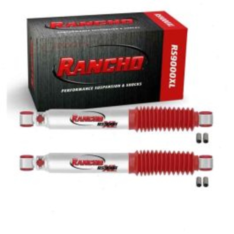 2 pc Rancho RS9000XL Front Shock Absorbers for 1961-1971 International Scout
