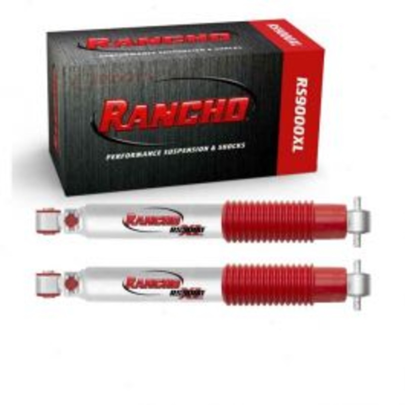 2 pc Rancho RS9000XL Rear Shock Absorbers for 1988-2000 Chevrolet K3500