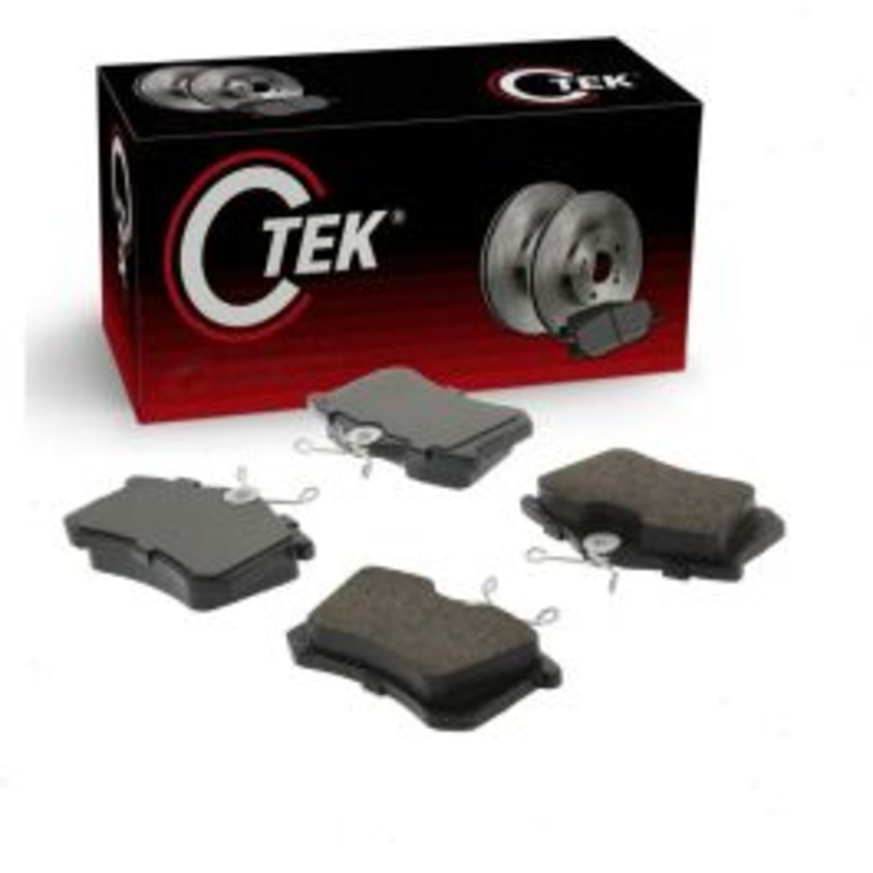 Centric CTEK Rear Disc Brake Pad Set for 2001-2009 Renault Megane