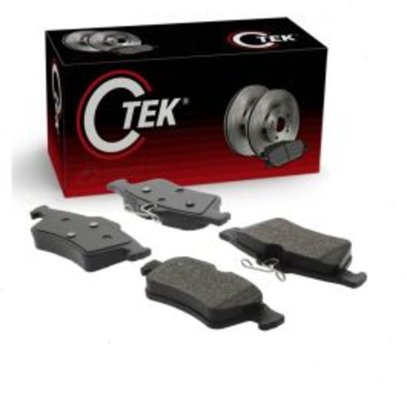 Centric CTEK Rear Disc Brake Pad Set for 2014-2023 Ford Transit Connect