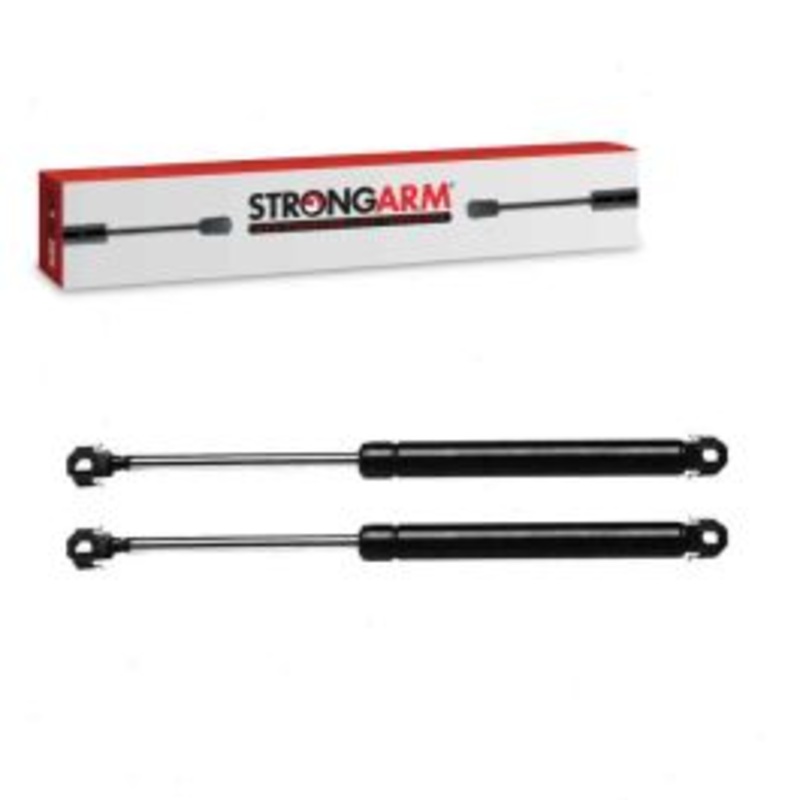 2 pc StrongArm 4444 Hood Lift Supports - 15.28" Extended 10.41" Compressed 103 lbs