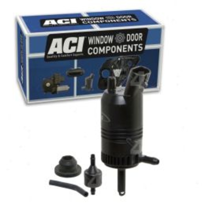 ACI Front Windshield Washer Pump for 1987 Buick Century 2.5L 2.8L 3.8L L4 V6