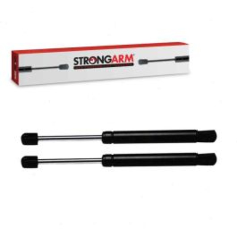 2 pc StrongArm 4192 Back Glass Lift Supports - 17.14" Extended 10.99" Compressed 24 lbs