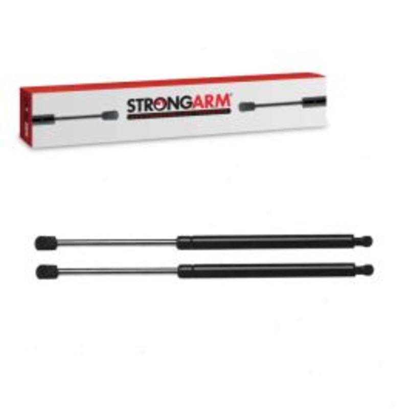 2 pc StrongArm 6224 Trunk Lid Lift Supports - 14.20" Extended 10.10" Compressed 76 lbs