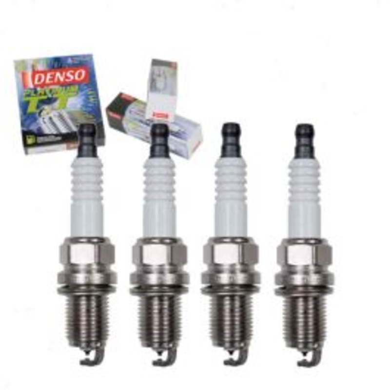 4 pc DENSO Platinum TT Spark Plugs for 1999-2000 Dodge Stratus 2.0L L4