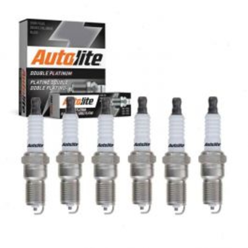 6 pc Autolite Double Platinum Spark Plug for 1987-1994 Chevrolet Cavalier