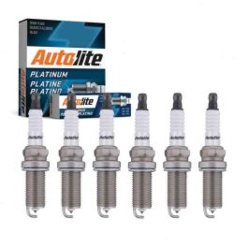 6 pc Autolite Platinum Spark Plug for 2009-2019 Porsche 911 3.4L 3.6L 3.8L