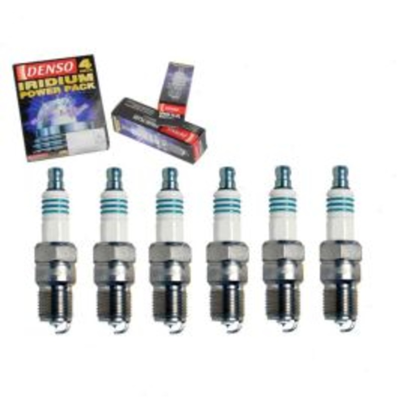 6 pc DENSO Iridium Power Spark Plugs for 1986-1987 Oldsmobile Firenza 2.8L V6