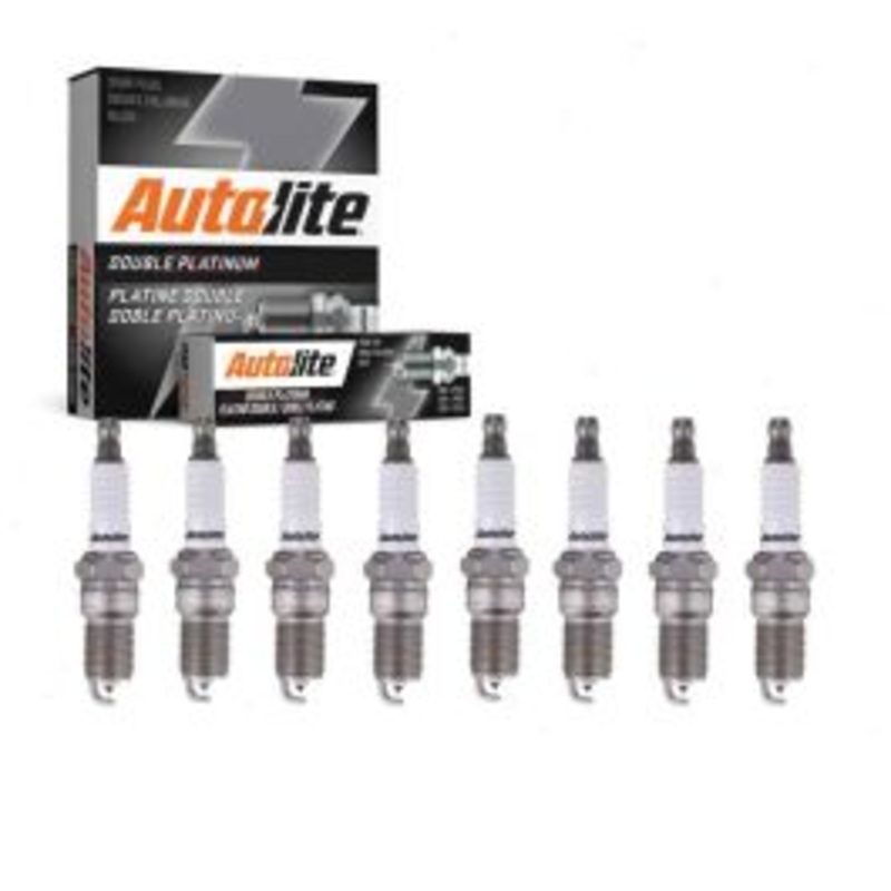 8 pc Autolite Double Platinum Spark Plug for 1993 Cadillac Eldorado 4.9L V8