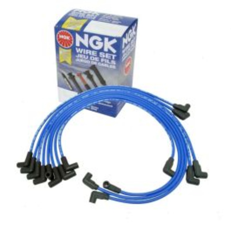 NGK Spark Plug Wire Set for 1987 GMC R1500 5.0L 5.7L V8