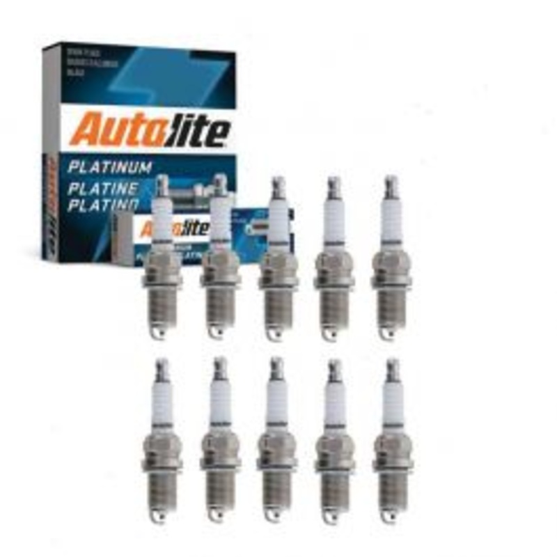 10 pc Autolite Platinum Spark Plug for 1994 Dodge Ram 2500 8.0L V10