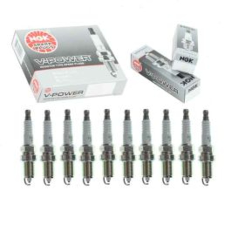 10 pc NGK V-Power 1041 ZFR6A-11 Spark Plugs
