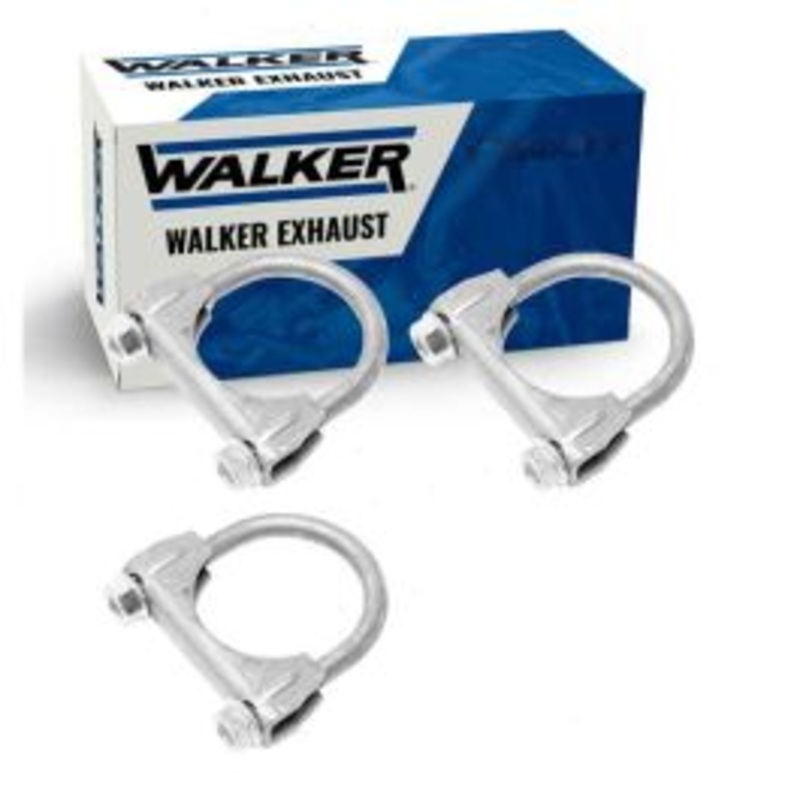 3 pc Walker Exhaust Clamps for 1980 Buick Skylark 2.8L V6