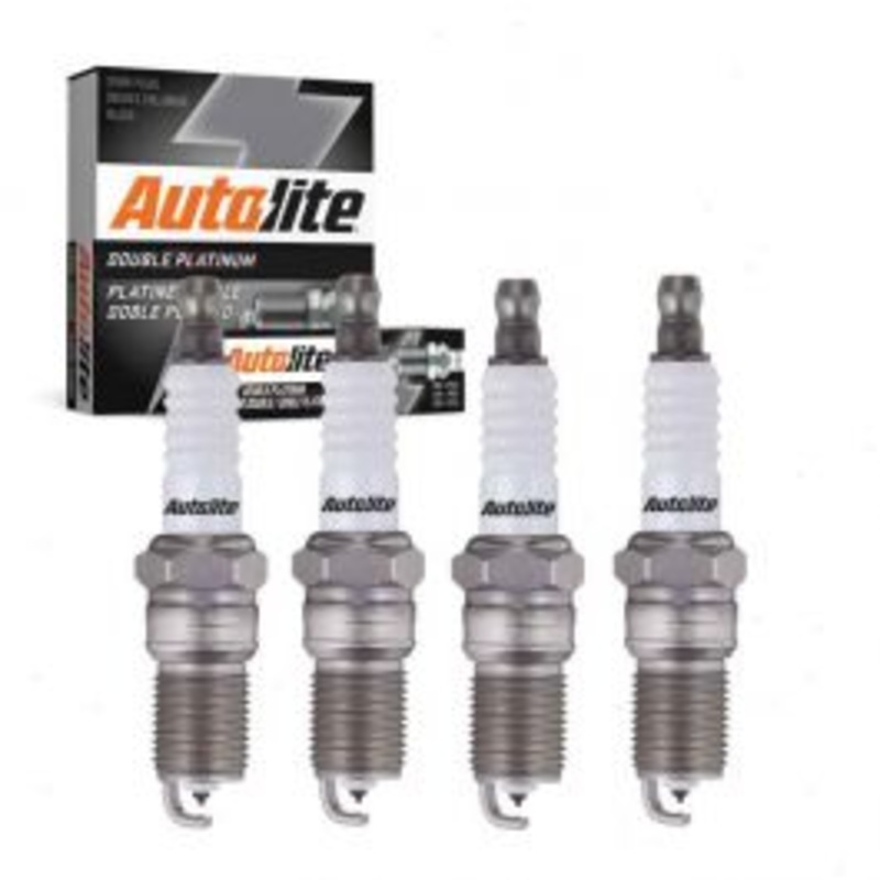 4 pc Autolite Double Platinum Spark Plug for 2003-2005 Mazda 6 2.3L L4