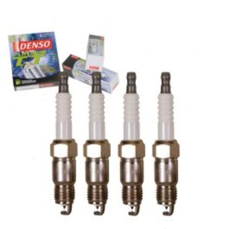 4 pc DENSO Platinum TT Spark Plugs for 1983-1990 GMC S15 2.0L 2.5L L4
