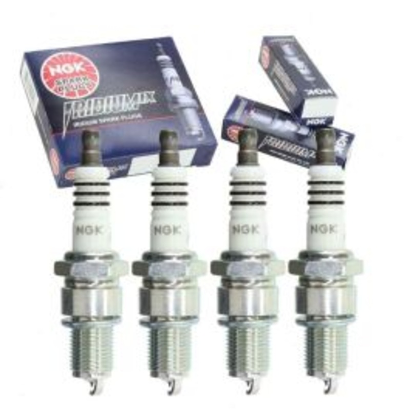 4 pc NGK Iridium IX Spark Plugs for 1977-1978 Nissan B210 1.4L L4
