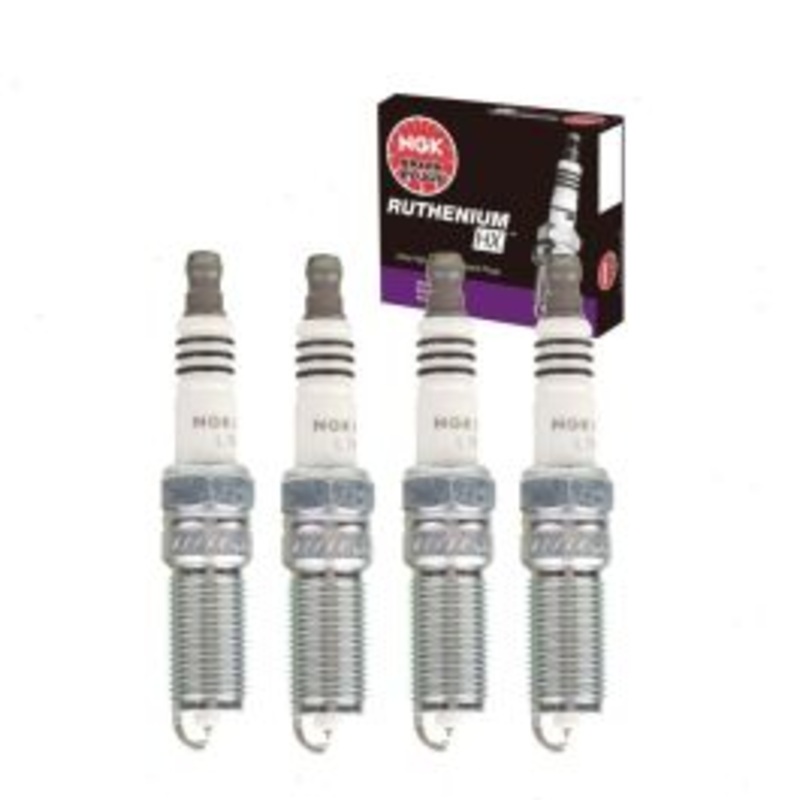 4 pc NGK Ruthenium HX Spark Plugs for 2011-2019 Ford Fiesta 1.6L L4