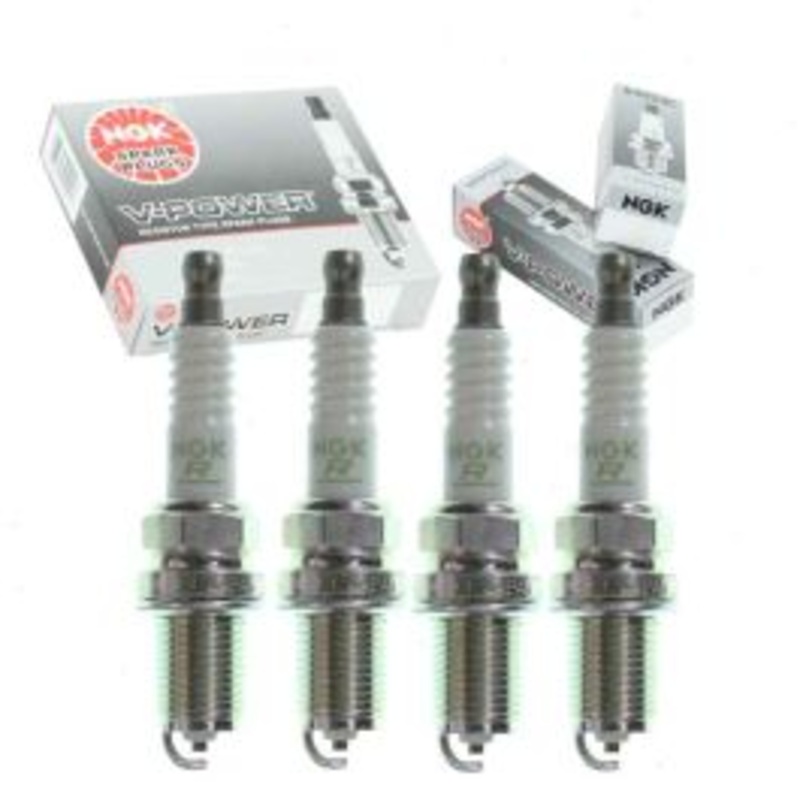 4 pc NGK V-Power Spark Plugs for 1995-2001 Suzuki Swift 1.3L L4
