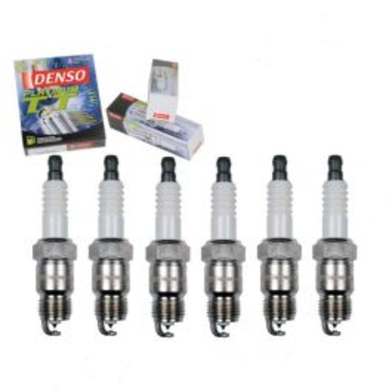 6 pc DENSO Platinum TT Spark Plugs for 1968-1974 GMC P35 P3500 Van 4.1L 4.8L L6