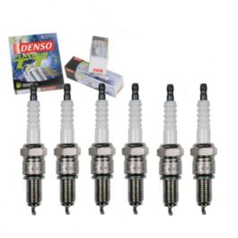 6 pc DENSO Platinum TT Spark Plugs for 1973-1974 Mercedes-Benz 280 2.8L L6