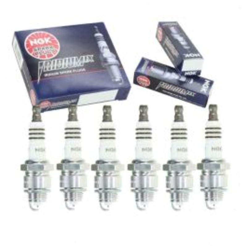 6 pc NGK Iridium IX Spark Plugs for 1968-1970 International M800 3.6L 3.9L L6