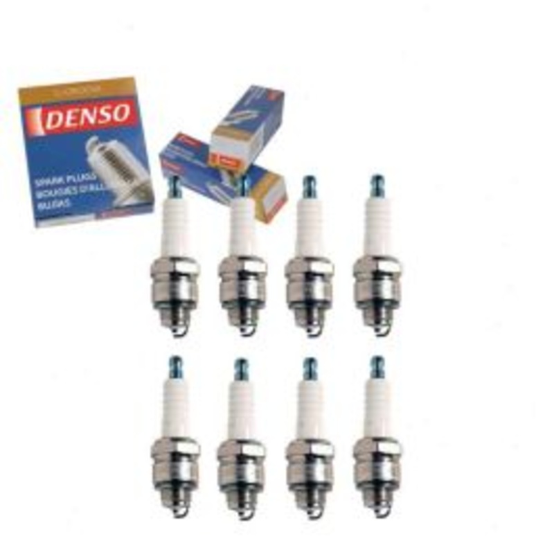 8 pc DENSO Standard U-Groove Spark Plugs for 1975 International 150 5.0L 5.6L 6.4L V8