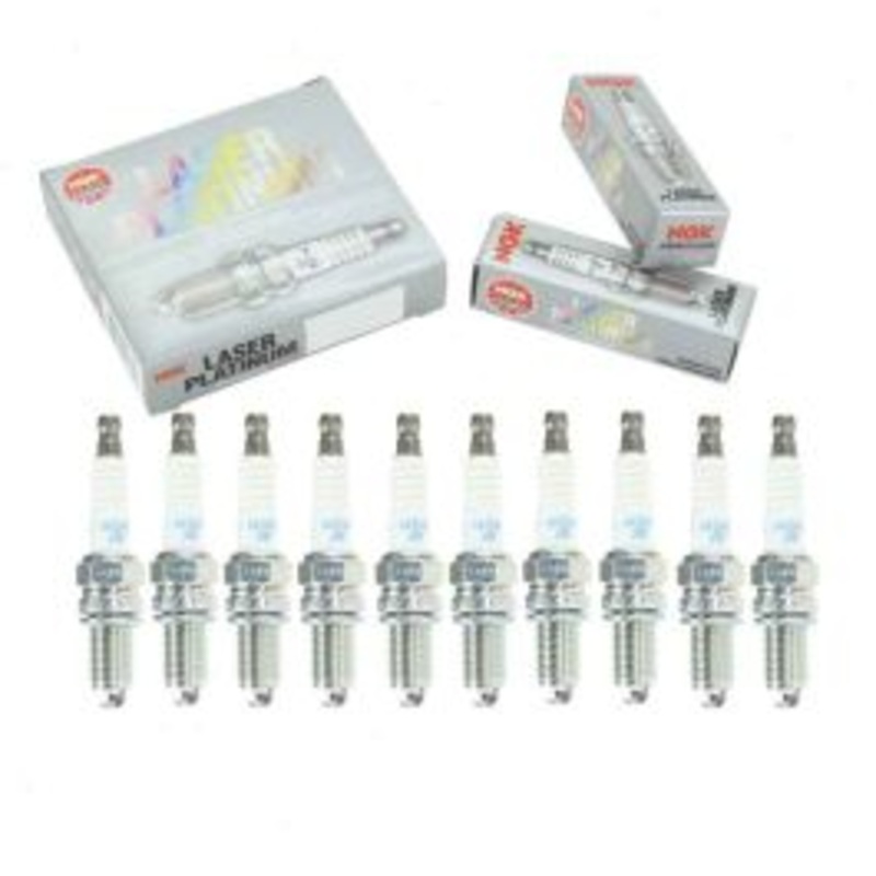 10 pc NGK Laser Platinum 7415 DCPR8EKP Spark Plugs