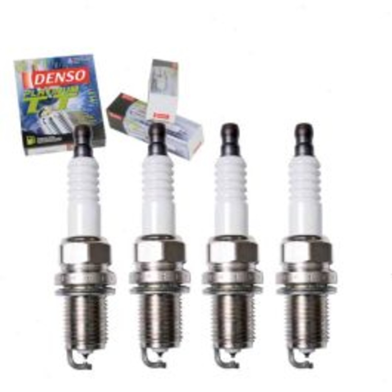 4 pc DENSO Platinum TT Spark Plugs for 1998-2004 Nissan Frontier 2.4L L4