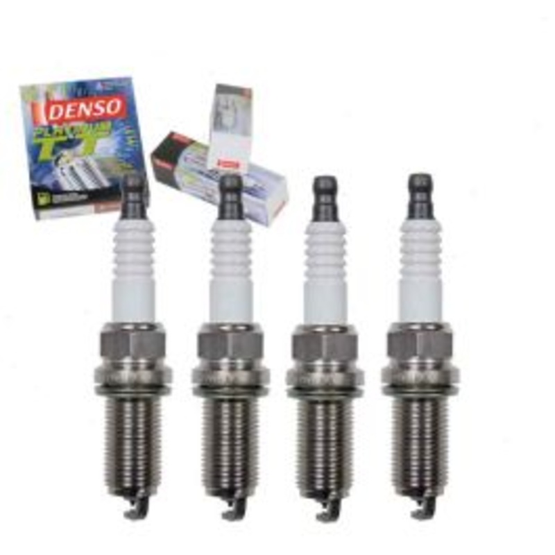 4 pc DENSO Platinum TT Spark Plugs for 2009-2010 Kia Rondo 2.4L L4