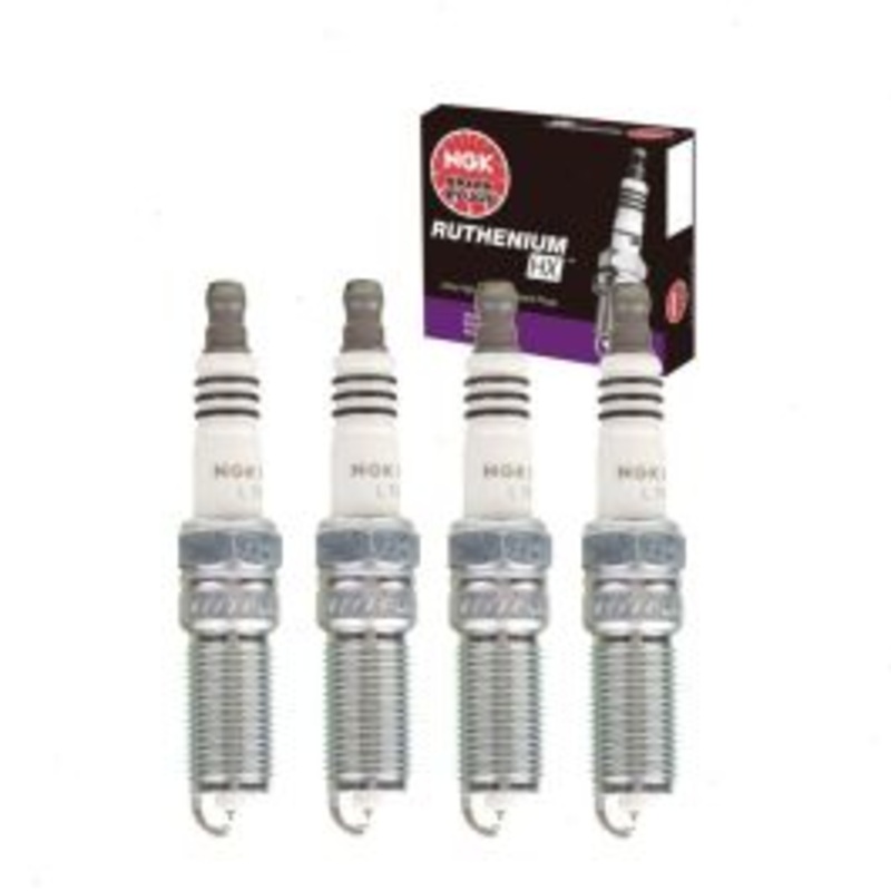 4 pc NGK Ruthenium HX Spark Plugs for 2014-2016 Ford Transit Connect 1.6L L4