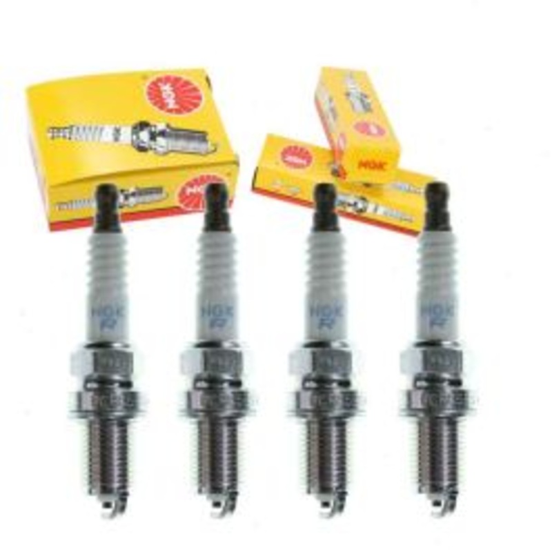 4 pc NGK Standard Spark Plugs for 1989-1990 Nissan Sentra 1.6L L4