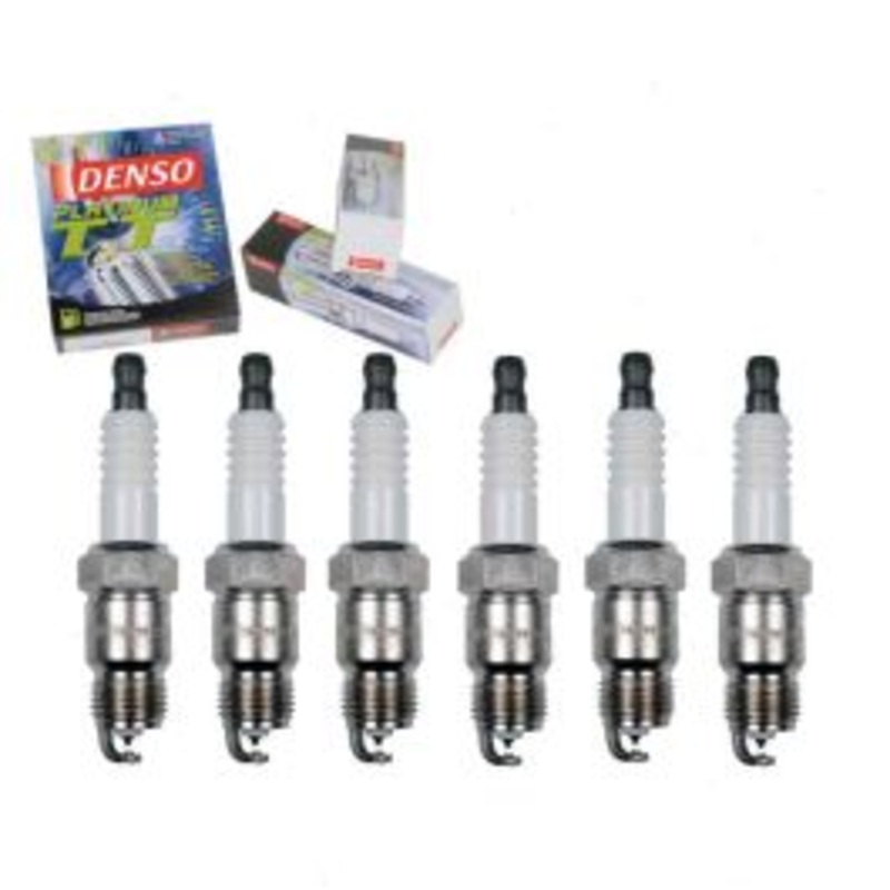 6 pc DENSO Platinum TT Spark Plugs for 1979-1989 GMC P3500 4.8L L6