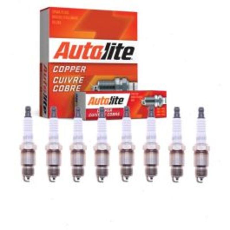8 pc Autolite Copper Core Spark Plugs for 1969-1974 Ford Galaxie 500 6.6L 7.0L 7.5L V8