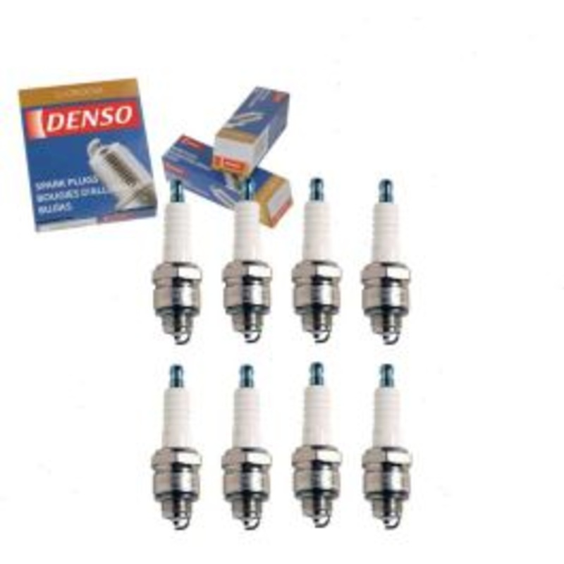 8 pc DENSO Standard U-Groove Spark Plugs for 1965-1968 Oldsmobile Cutlass 6.6L V8
