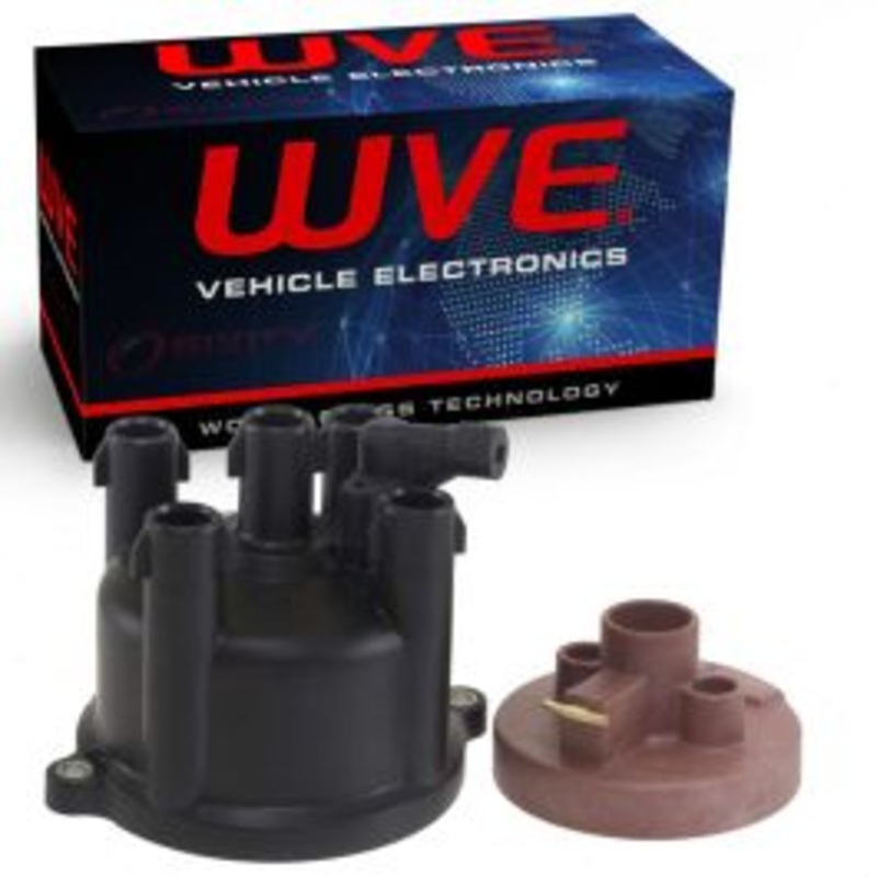 Wells WVE Distributor Cap & Rotor Kit for 1990-1999 Toyota Camry Celica MR2 RAV4 2.0L 2.2L L4