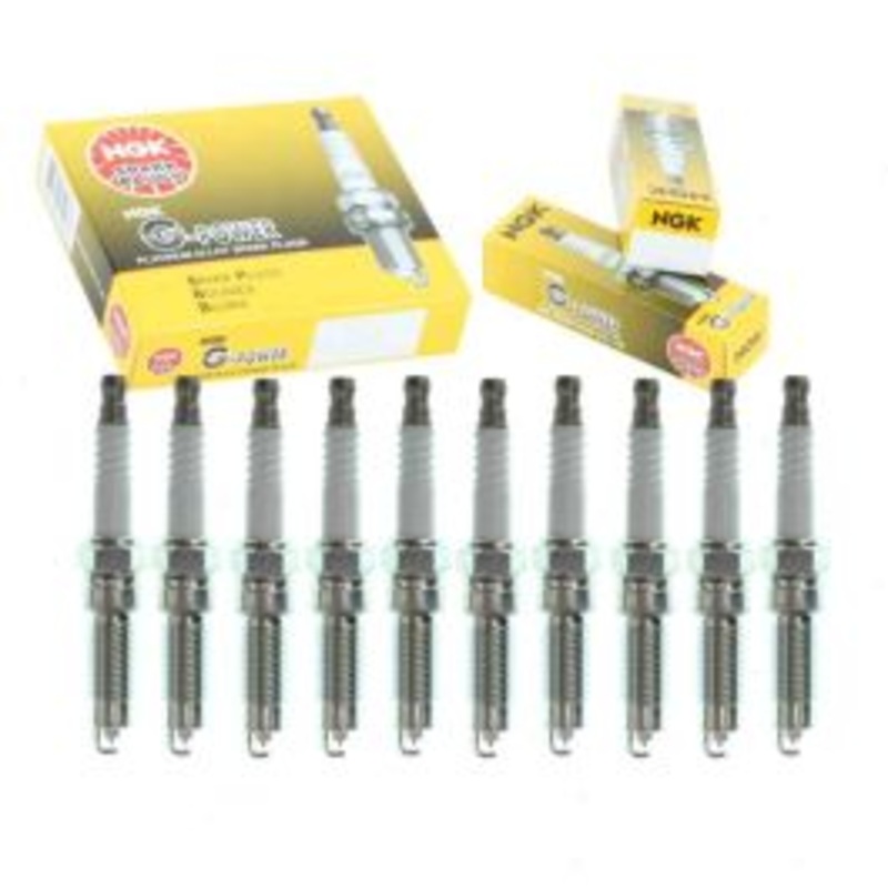 10 pc NGK G-Power Spark Plugs for 2008-2010 Ford F-350 Super Duty 6.8L V10