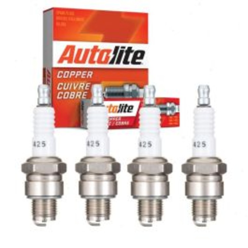 4 pc Autolite Copper Core Spark Plugs for 1946-1961 Ford Prefect 1.0L 1.2L L4