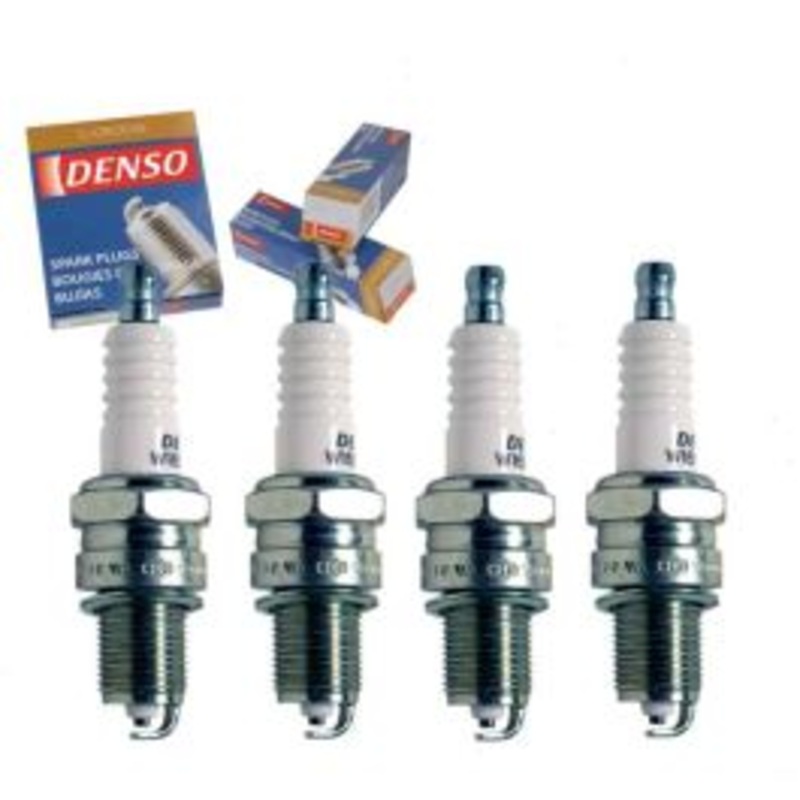 4 pc DENSO Standard U-Groove Spark Plugs for 1984 Renault Encore 1.4L L4
