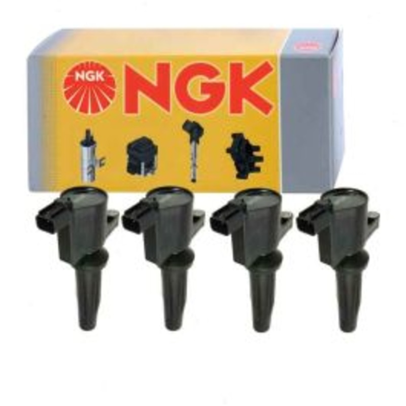 4 pc NGK Ignition Coils for 2003-2011 Ford Focus 2.0L 2.3L L4