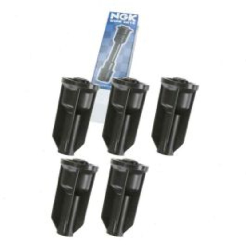 5 pc NGK Ignition Coil Boots for 2006 Hummer H3 3.5L L5
